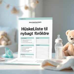Huskeliste til nybagte forældre