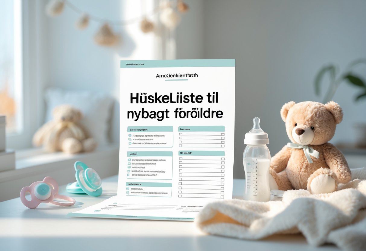 Huskeliste til nybagte forældre
